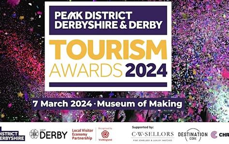 Peak District Derbyshire And Derby Tourism Awards 2024 Visit Derby