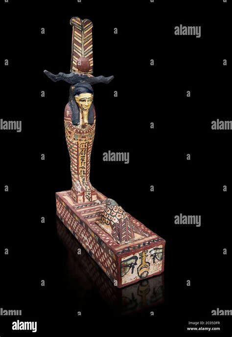 Ancient Egyptian Wooden Statue Of Ptah Sokar Osiris Ptolemaic Period 332 30 Bc Asyut