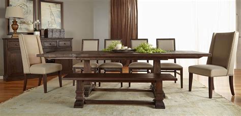 Check spelling or type a new query. Hudson Rustic Java Rectangular Extendable Trestle Dining ...