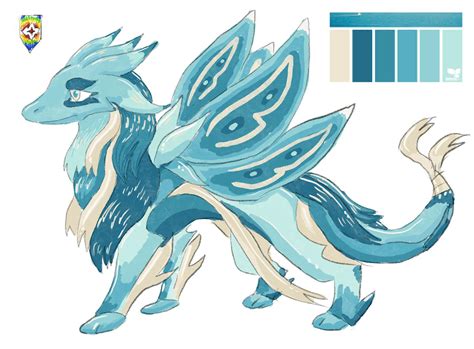 The Placid Dragon Fan Made With The Color Palette Since Its So