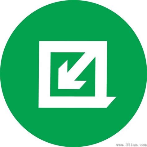 Green Arrow Icon Vector Vectors Graphic Art Designs In Editable Ai