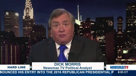 The Hard Line Dick Morris Discusses Donald Trumps Rise In The Polls Youtube