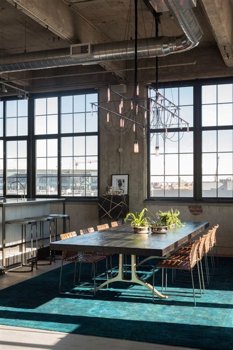 Purveyors of all things good. Denver Flour Mill Loft - Industrial - Dining Room - Denver ...
