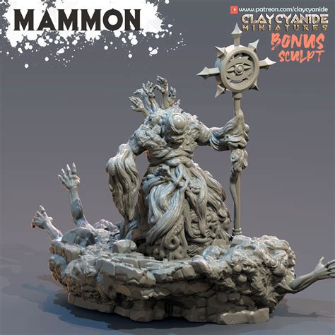 Clay Cyanide Heracles Mammon 3d Printing Model Stl 3d Kiee Shop