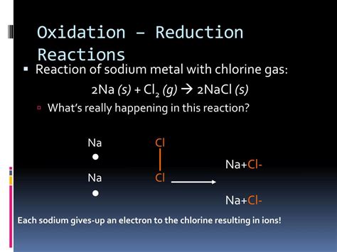 Ppt Oxidation Reduction Reactions Powerpoint Presentation Free