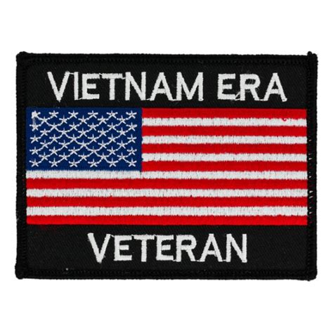Vietnam Era Veteran Patch With American Flag Flying Tigers Surplus
