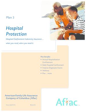 Aflac Hospital Indemnity Claim Form To Print - Fill and Sign Printable