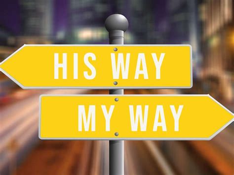 His Way My Way
