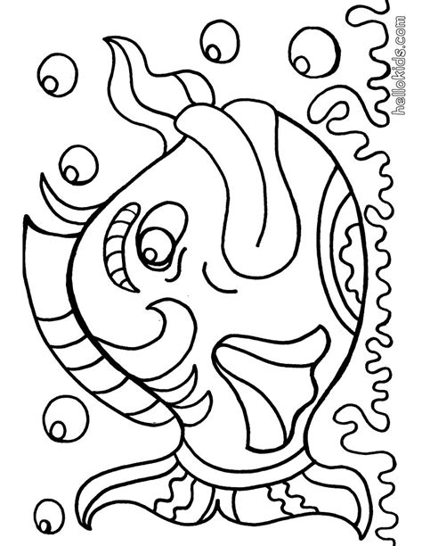 Big Fish Coloring Pages