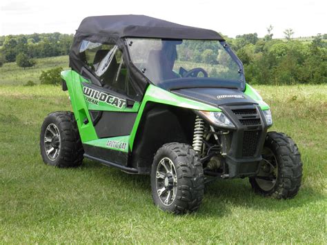 I loved the quick response combined with great acceleration. Arctic Cat Textron Wildcat Trail / Sport Soft Door Kit ...