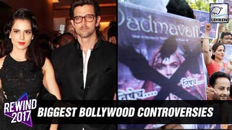 Biggest Bollywood Controversies Of 2017 Padmavati Nepotism Video Dailymotion