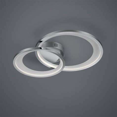 Trio lighting led deckenleuchte 'sedona' deckenlampe metall modern dimmbar (a+)'. TRIO Granada LED Deckenleuchte mit Dimmer - 673810206 ...