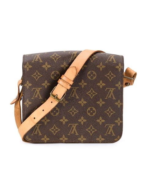 Lyst Louis Vuitton Signature Crossbody Bag In Brown
