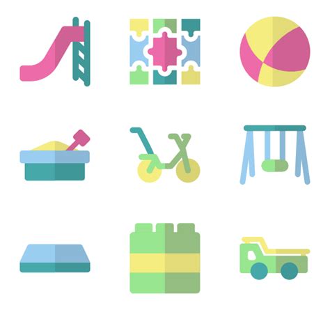 7 kindergarten icon packs - Vector icon packs - SVG, PSD ...