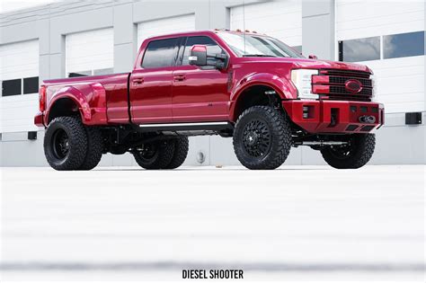 Berry Red Ford Super Duty F 450 Platinum — Gallery