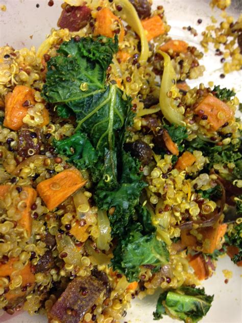 Yoginis Favorite Vegan Recipes Curry Quinoa Salad