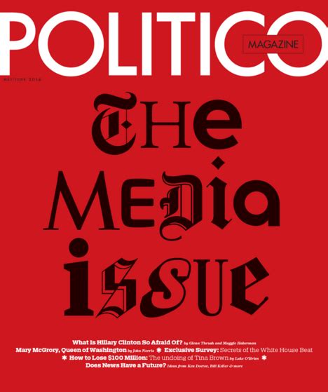 Politico Magazine Print Issues Politico Magazine