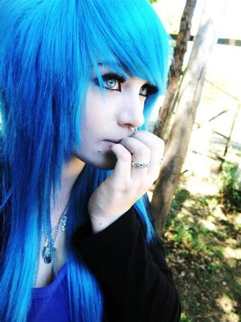 Scene Girl With Blue Hair Facebook Fotografije Korisnika Scene