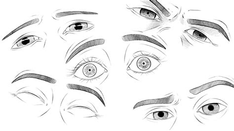 How To Draw Expressive Eyes Easy Draw Central
