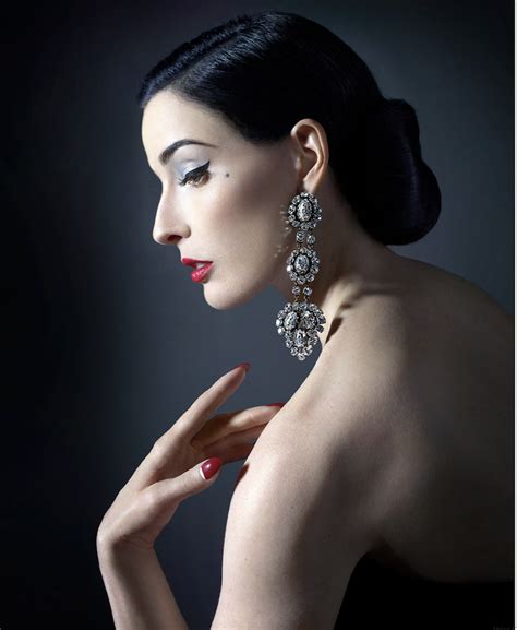 Dita von teese makeup & hair tutorial. Markus Klinko - Dita Von Teese