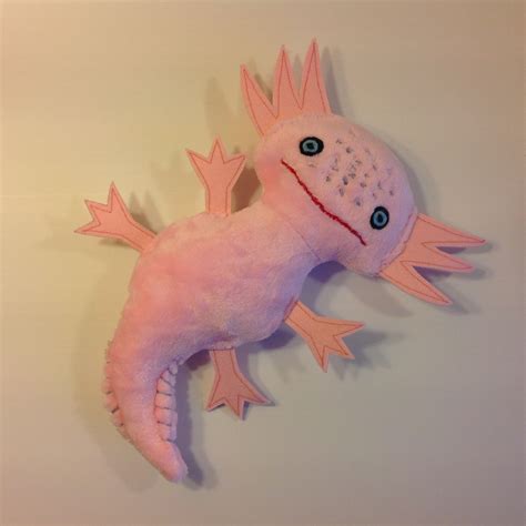 Axolotl Plush Pattern Pdf Plushie Pattern And Tutorial Etsy