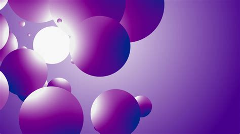 Abstract Geometric Background With Purple Sphere Copy Space Backdrop