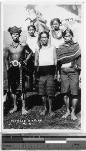 Five Igorot People From The Mountain Province Philippines Calisphere