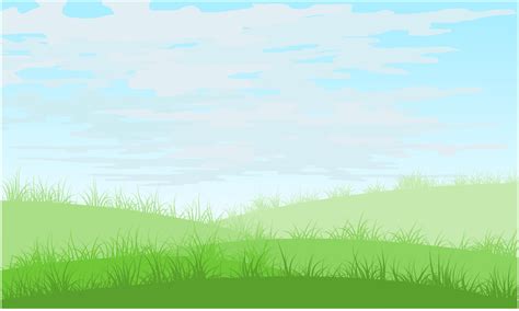 Grass Hill Grass Field 8384603 Vector Art At Vecteezy