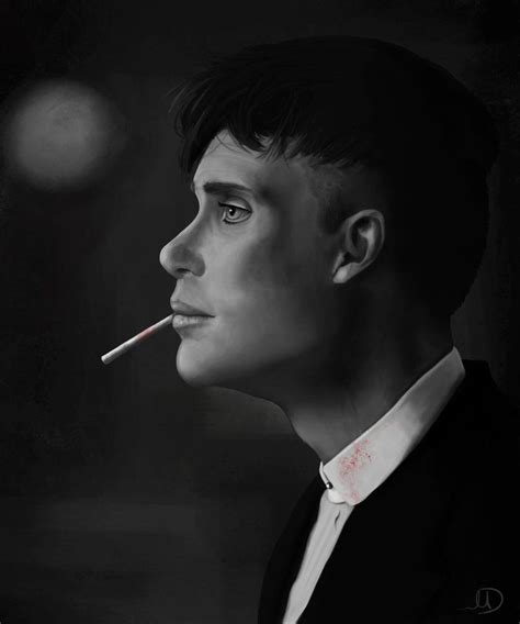 Thomas Shelby Smoking Wallpapers Wallpaper Cave
