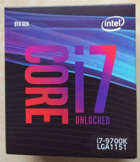 Intel Core I7 9700k Pcパーツ