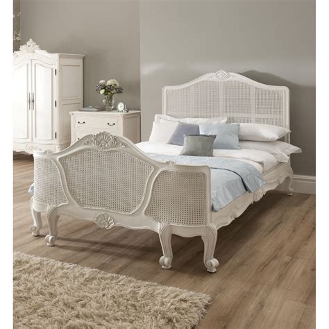 If you are looking for a beach bedroom that wakes the sun and the ocean, they are the right way to go. La Rochelle Rattan Antique French Style Bed | Homesdirect365