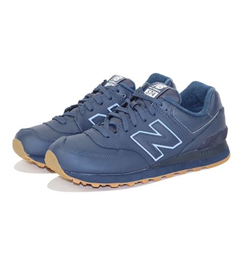 Buy and sell authentic new balance 574 navy blue shoes ms574snv and thousands of other new balance sneakers with price data and release dates. New Balance 574 Classic Leather Navy Sneakers in Blue for ...