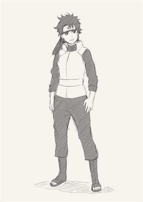 Mirai Sarutobi Ilustração De Personagens Desenhos Anime