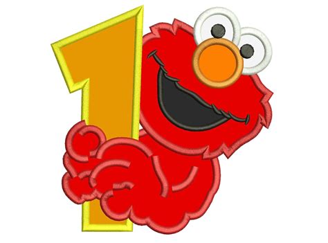 Elmo Birthday Png PNG Image Collection