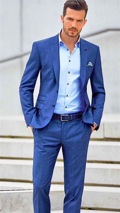 Blue suit and blue shirt color combinations. Blue Suit Color Combinations With Shirt and Tie - Suits Expert