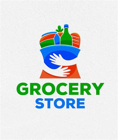 Grocery Store Logo Template Supermarket Logo Supermarket Design