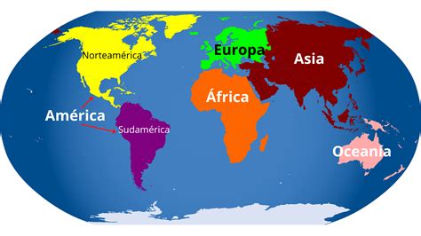 ¿cuáles Son Los 5 Continentes Significados
