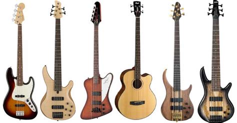 Types Of Unique Bass Guitars Smc