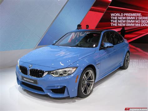 2014 bmw m3 and m4 at the nürburgring. Detroit 2014: BMW M3 Sedan - GTspirit