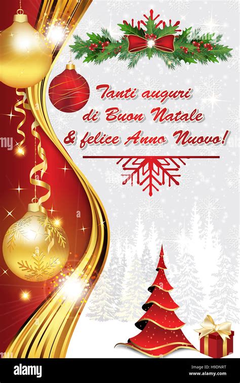 Tanti Auguri Di Buon Natale E Felice Anno Nuovo Biglietto Dauguri