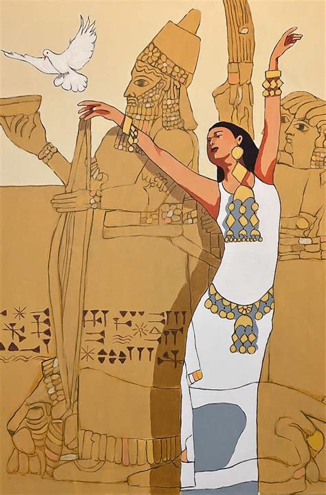 Glory To Mesopotamia 2 Painting By Paul Batou Fine Art America