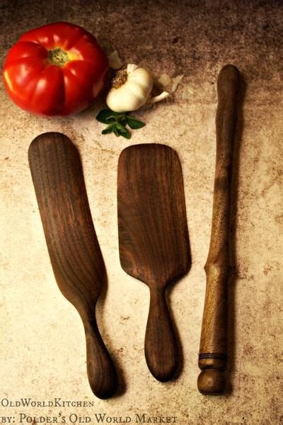 Endorsed by chef lucinda scala quinn, who worked for martha stewart for 10 years, these long, slim tools with slightly. Three Piece Scottish Spurtle Set | Kitchen utensils gift ...