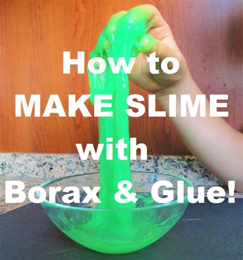 One of the only things i remember from watching nickelodeon as a kid is the epic green slime. How to Make Slime With Borax and Glue | FeltMagnet