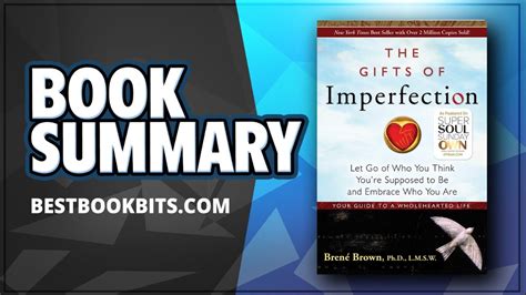 The Ts Of Imperfection Brené Brown Book Summary Youtube