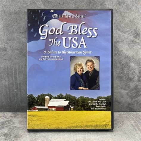God Bless The Usa A Salute To The American Spirit Gaither Gospel Series Dvd Picclick