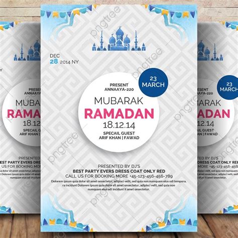 Ramadan Kareem Flyer Psd Template Download On Pngtree
