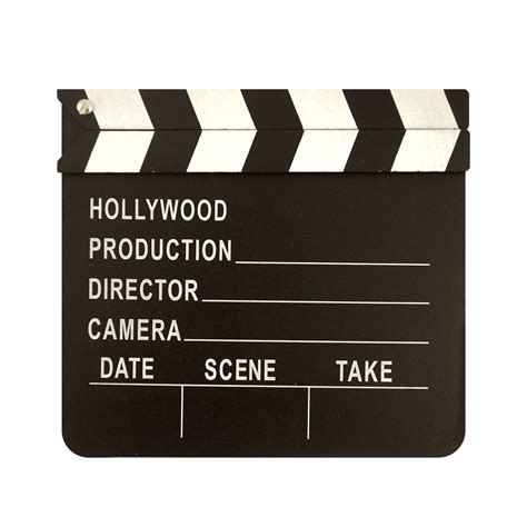 Clapper Board Hollywood Film Movie Prop Video Clapperboard