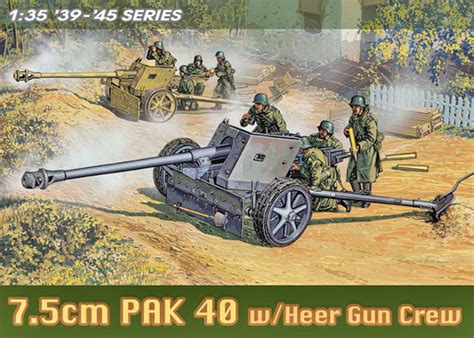 75cm Pak 40 With Heer Gun Crew Review By Cookie Sewell Dmldragon 135