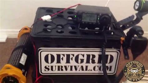 Emergency Off Grid Communication Ham Radio Icom Ic 703 Running Off