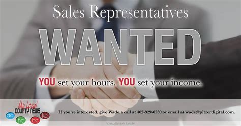 help wanted ad sales rep boone county news